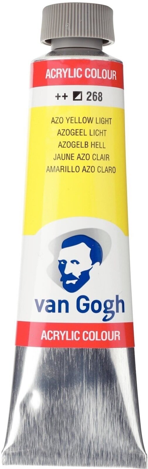 Acrylfarbe Van Gogh 22052680 Acrylfarbe Azo Yellow Light 40 ml 1 stk