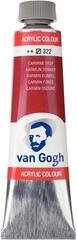 Akryylimaali Van Gogh 22053220 Akryylimaali Carmine Deep 40 ml 1 kpl