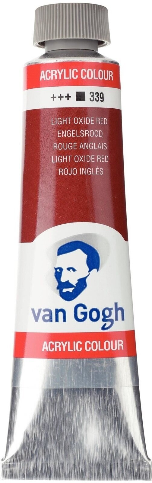 Akrylfärg Van Gogh Akrylfärg 40 ml Light Oxide Red