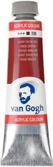 Akryylimaali Van Gogh 22053390 Akryylimaali Light Oxide Red 40 ml 1 kpl