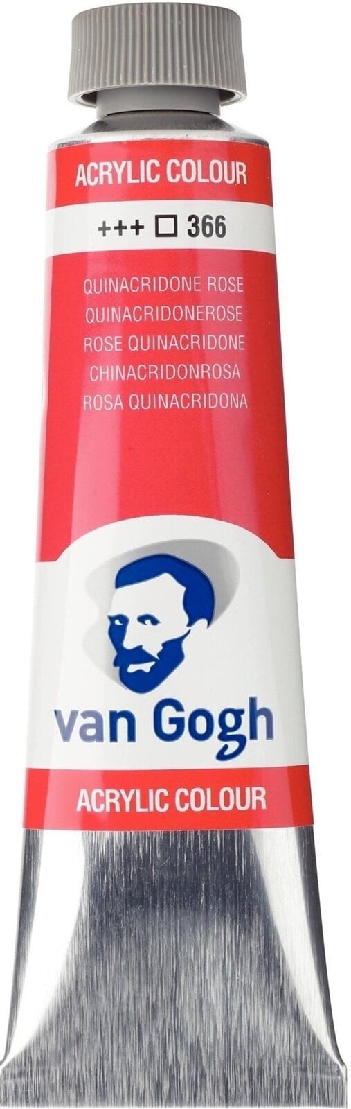 Culoare acrilică Van Gogh Vopsea acrilică 40 ml Quinacridone Rose