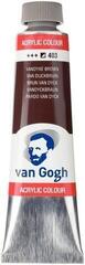 Acrylverf Van Gogh 22054030 Acrylverf Vandyke Brown 40 ml 1 st.