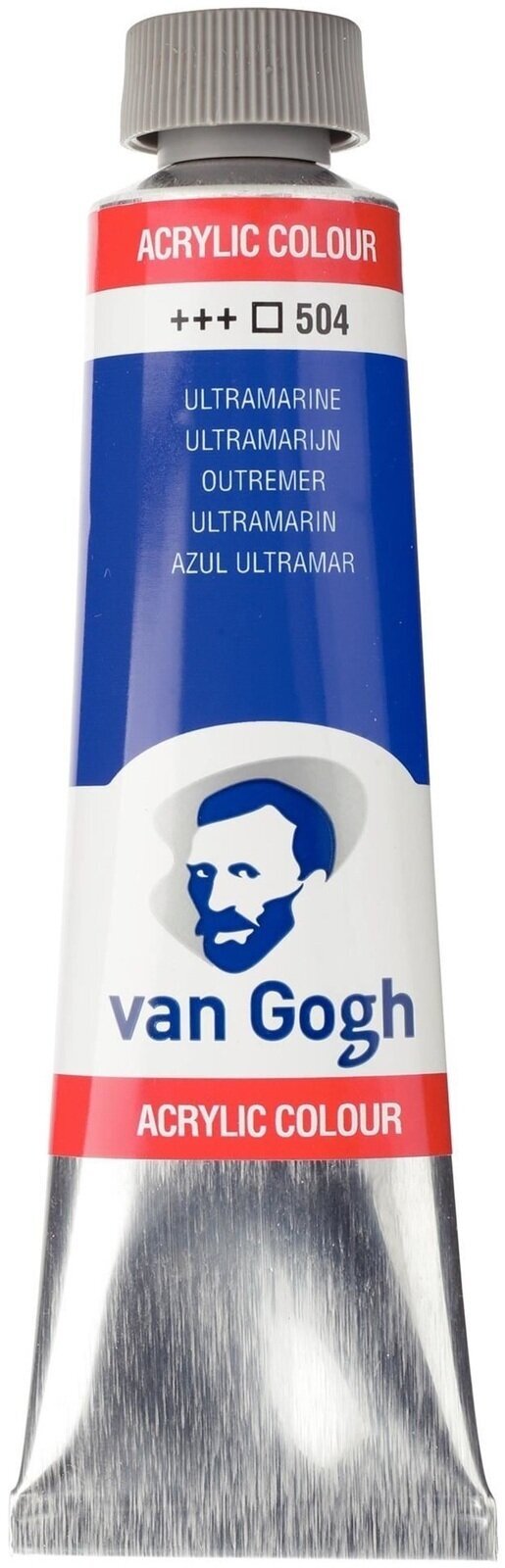 Culoare acrilică Van Gogh 22055040 Vopsea acrilică Ultramarine 40 ml 1 buc.