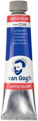 Acrylverf Van Gogh 22055040 Acrylverf Ultramarine 40 ml 1 st.