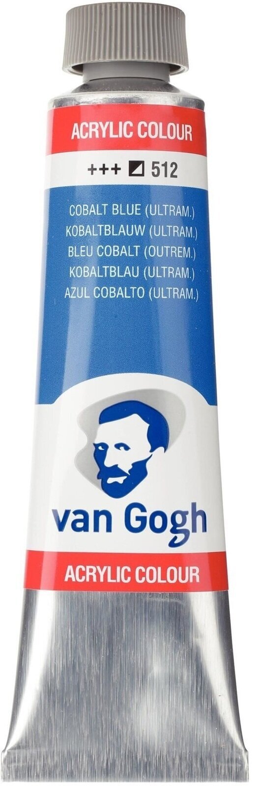 Culoare acrilică Van Gogh Vopsea acrilică 40 ml Cobalt Blue Ultramarine