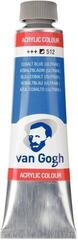 Aκρυλικό Χρώμα Van Gogh 22055120 Ακρυλική μπογιά Cobalt Blue Ultramarine 40 ml 1 τεμ.