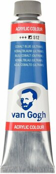 Culoare acrilică Van Gogh Vopsea acrilică 40 ml Cobalt Blue Ultramarine - 1