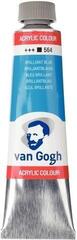 Acrylverf Van Gogh 22055640 Acrylverf Brilliant Blue 40 ml 1 st.
