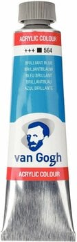 Akrilna boja Van Gogh 22055640 Akrilna boja Brilliant Blue 40 ml 1 kom - 1