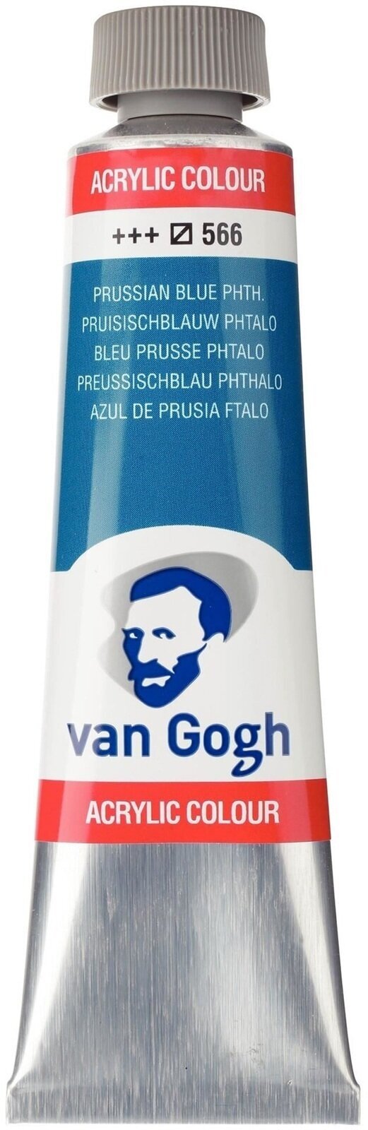 Peinture acrylique Van Gogh Peinture acrylique 40 ml Prussian Blue Phthalo