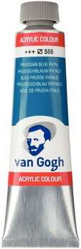 Akrylmaling Van Gogh Akrylmaling 40 ml Prussian Blue Phthalo - 1