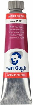 Akryylimaali Van Gogh 22055670 Akryylimaali Permanent Red Violet 40 ml 1 kpl - 1
