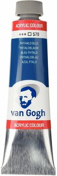 Acrylfarbe Van Gogh 22055700 Acrylfarbe Phthalo Blue 40 ml 1 stk - 1