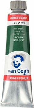 Akryylimaali Van Gogh 22056230 Akryylimaali Sap Green 40 ml 1 kpl - 1
