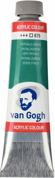Akrylmaling Van Gogh 22056750 Akrylmaling Phthalo Green 40 ml 1 Stk. - 1