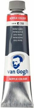 Akrylová barva Van Gogh 22057080 Akrylová barva Paynes Grey 40 ml 1 ks - 1