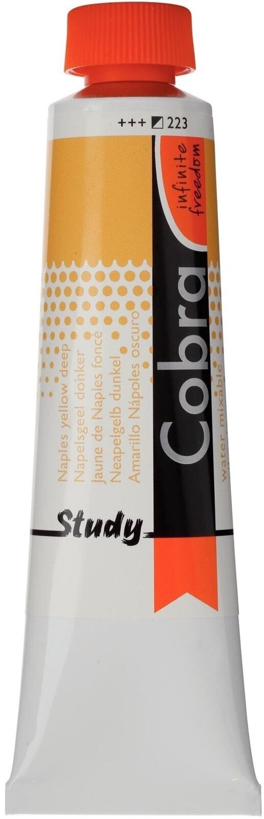 Peinture à l'huile Cobra Study Peinture à l'huile Naples Yellow Deep 40 ml 1 pc