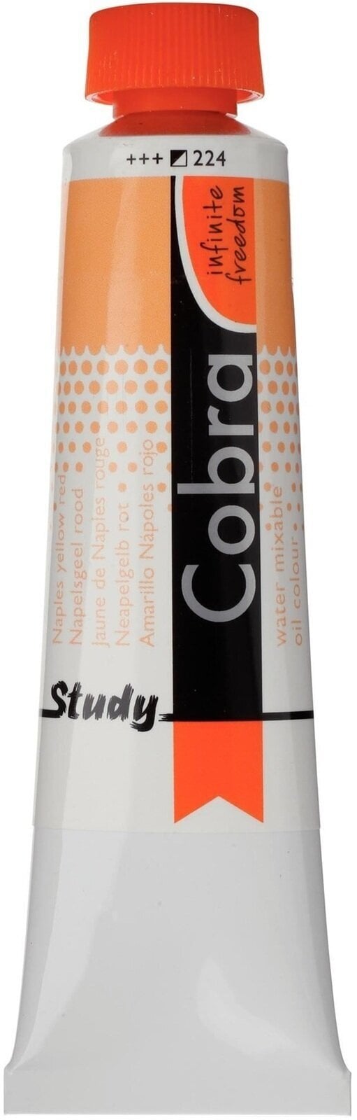 Peinture à l'huile Cobra Study Peinture à l'huile Naples Yellow Red 40 ml 1 pc