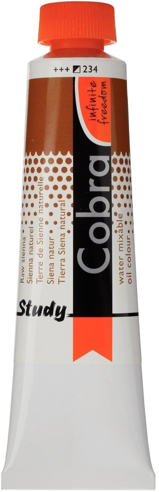 Olejová barva Cobra Study Olejová barva Raw Sienna 40 ml 1 ks