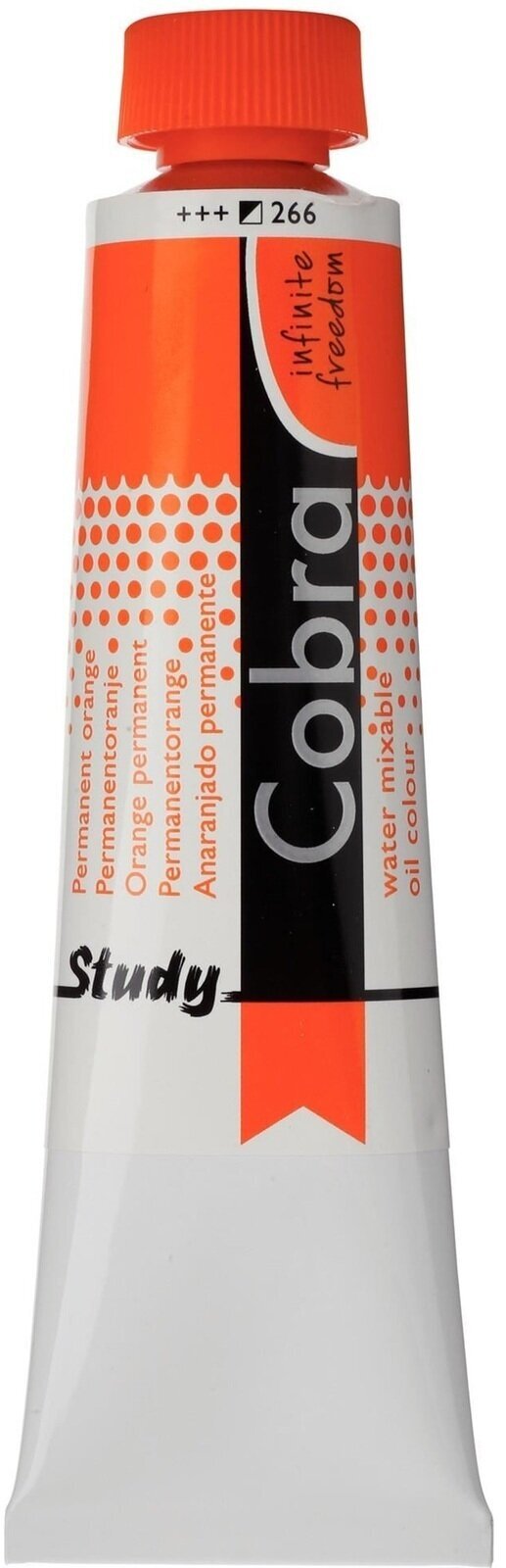 Χρώμα λαδιού Cobra Χρώμα λάδι 40 ml Permanent Orange
