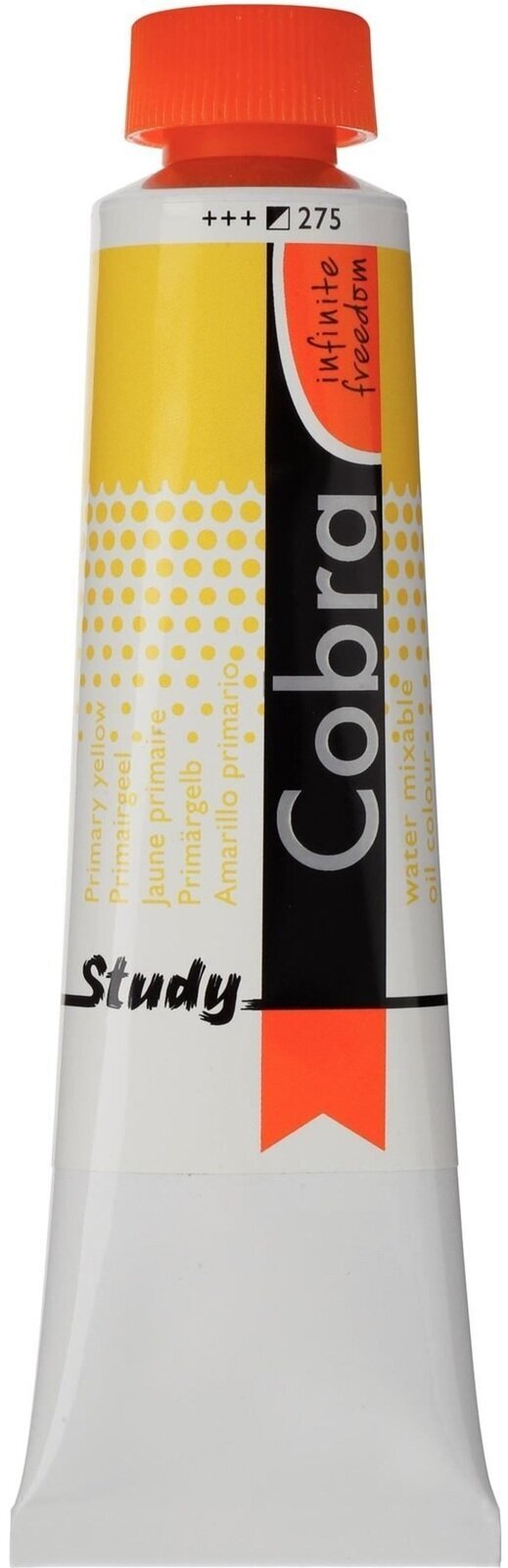 Peinture à l'huile Cobra Study Peinture à l'huile Primary Yellow 40 ml 1 pc