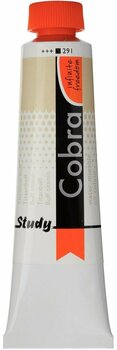 Aliejiniai dažai Cobra Study Water Mixable Oil Paint 40 ml Titanium Buff - 1