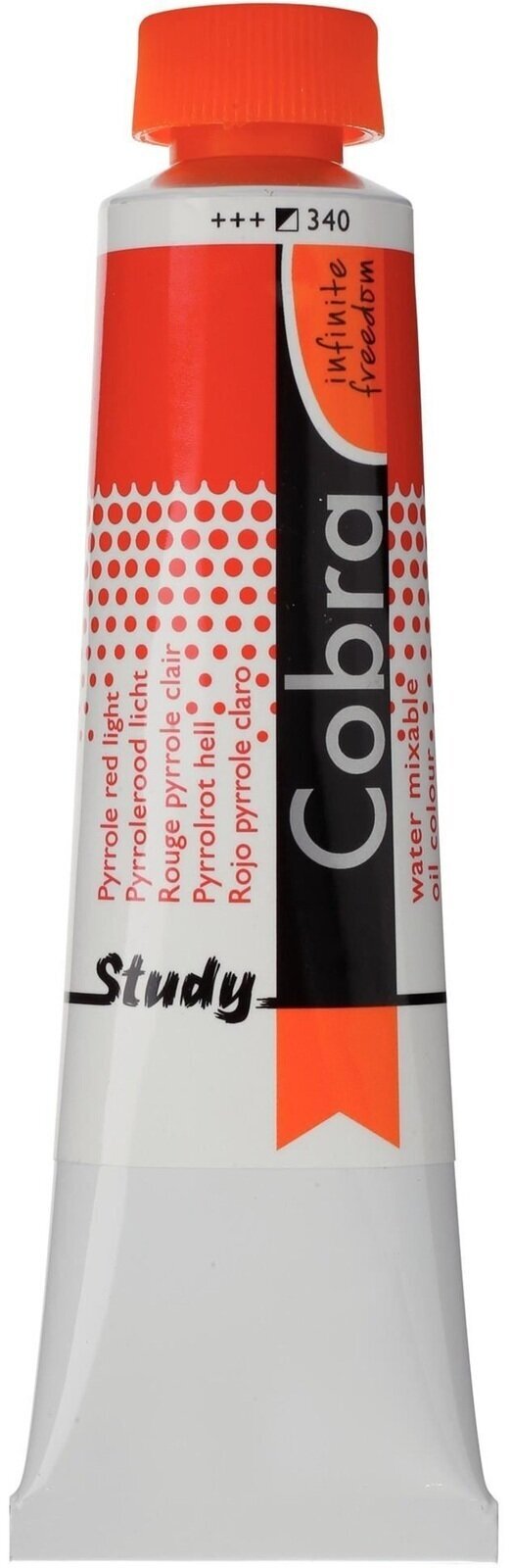 Олійна фарба Cobra Study Олійна фарба Pyrrole Red Light 40 ml 1 шт.