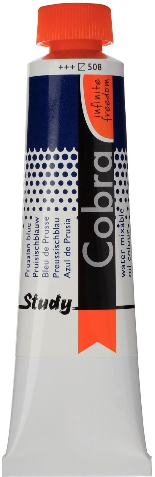 Peinture à l'huile Cobra Study Peinture à l'huile Prussian Blue 40 ml 1 pc