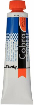 Aliejiniai dažai Cobra Study Water Mixable Oil Paint 40 ml Cobalt Blue Ultramarine - 1