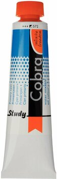 Peinture à l'huile Cobra Study Peinture à l'huile Primary Cyan 40 ml 1 pc - 1