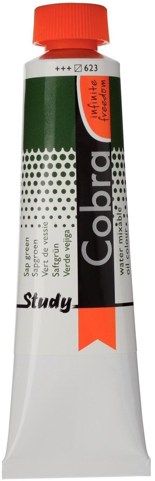 Peinture à l'huile Cobra Study Peinture à l'huile Sap Green 40 ml 1 pc