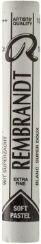 Pastel sec Rembrandt 31991015 Pastel sec White Super Soft 5 1 pc - 1