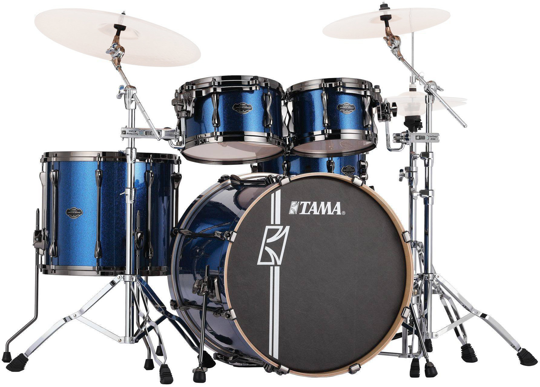 Akustik-Drumset Tama MK42HLZBN Superstar Hyper‐Drive Maple Indigo Sparkle