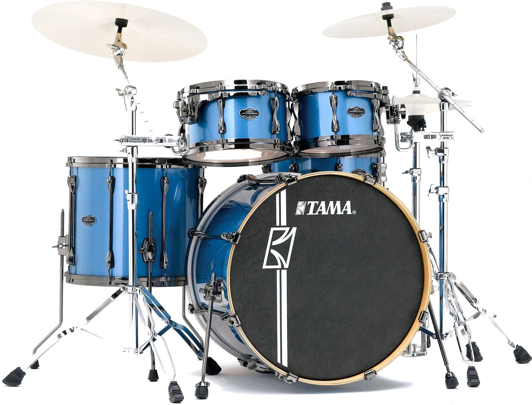 Akoestisch drumstel Tama ML42HLZBN Superstar Hyper‐Drive Maple Vintage Blue Metallic