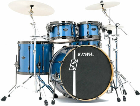 Akustická bicí souprava Tama ML42HLZBN Superstar Hyper‐Drive Maple Vintage Blue Metallic - 1