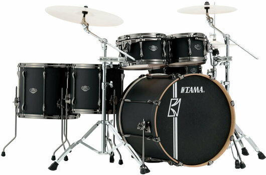 Akustická bicí souprava Tama ML52HLZBN Superstar Hyper‐Drive Maple Flat Black - 1