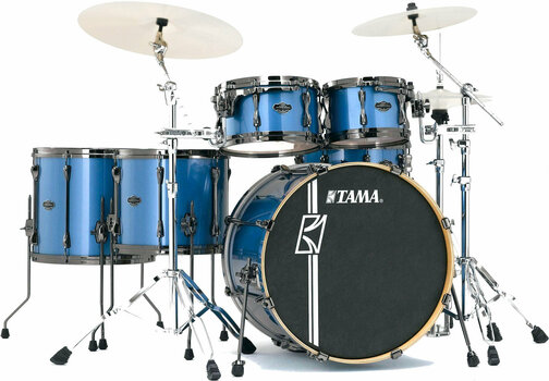 Akustik-Drumset Tama ML52HLZBN Superstar Hyper‐Drive Maple Vintage Blue Metallic - 1