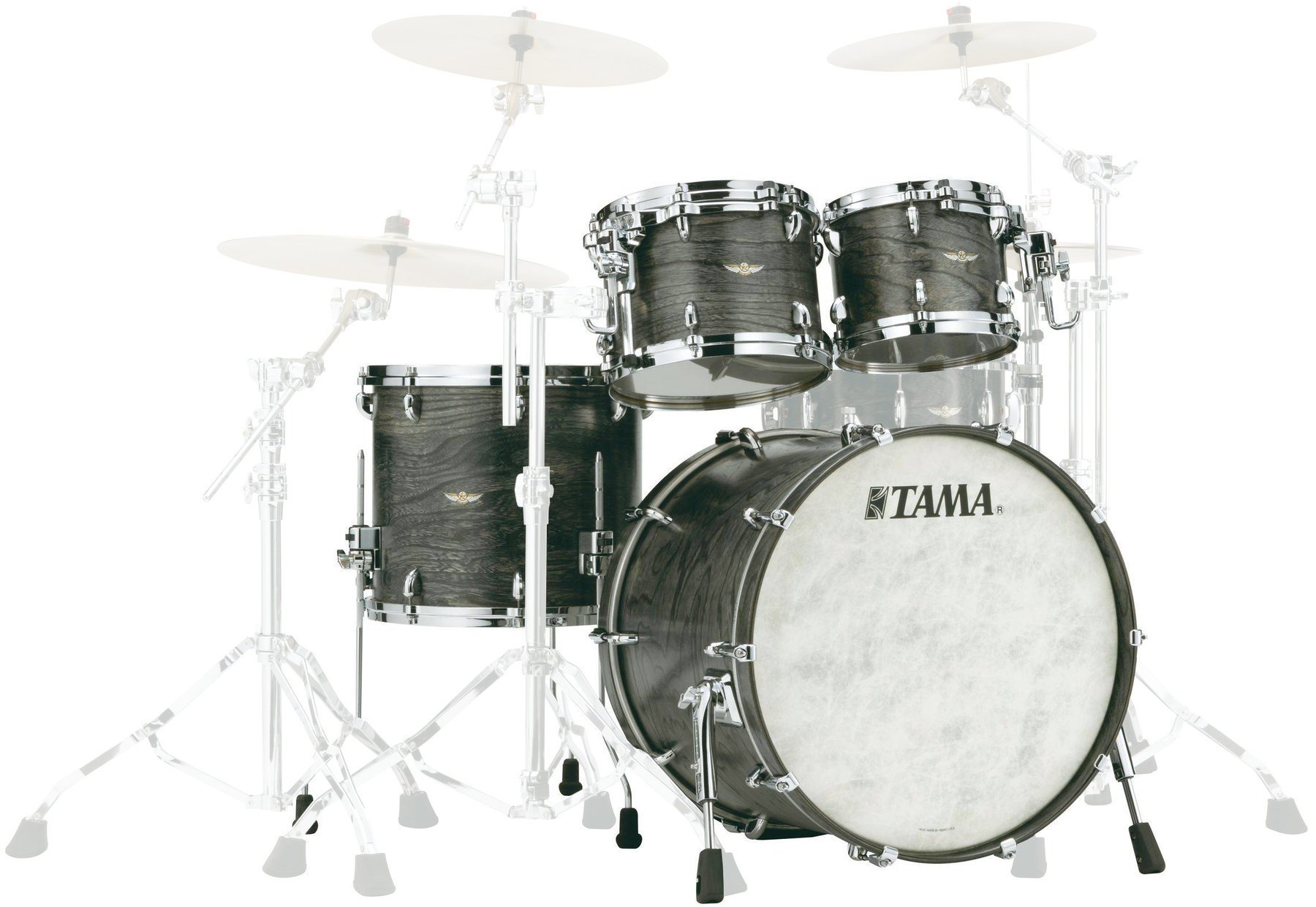 Akustik-Drumset Tama TW42RZS Star Satin Charcoal Japanese Sen