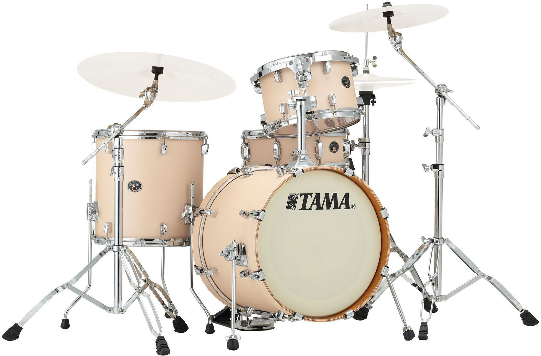 Akoestisch drumstel Tama VD48 Silverstar Matte Copper Sparkle