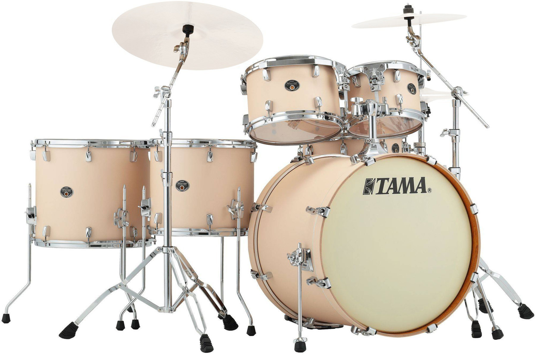 Batterie acoustique Tama VD62R Silverstar Matte Copper Sparkle
