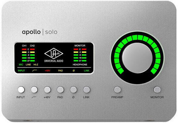 Thunderbolt аудио интерфейс Universal Audio Apollo Solo