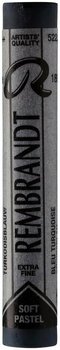 Pastel sec Rembrandt Soft Pastel Turquoise Blue 2 Pastel sec Turquoise Blue 2 1 pc - 1