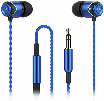 In-ear hörlurar SoundMAGIC E10 Black Blue - 1