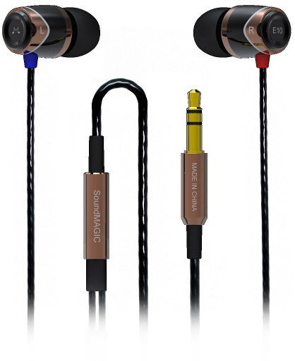 Sluchátka do uší SoundMAGIC E10 Black Gold