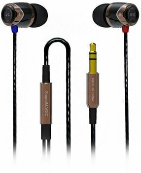 Sluchátka do uší SoundMAGIC E10 Black Gold - 1