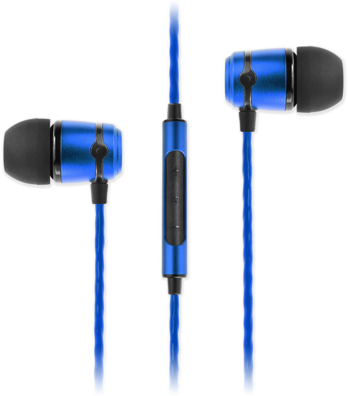 Slúchadlá do uší SoundMAGIC E50C Black Blue