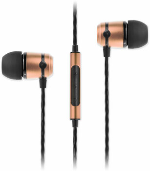Auscultadores intra-auriculares SoundMAGIC E50C Black Gold - 1
