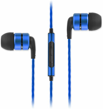 Auscultadores intra-auriculares SoundMAGIC E80C Black-Blue - 1