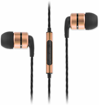 In-Ear Headphones SoundMAGIC E80C Black Gold - 1
