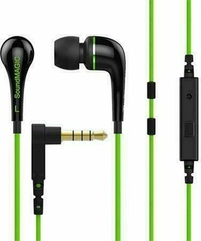 Słuchawki douszne SoundMAGIC ES11S Black Green - 1